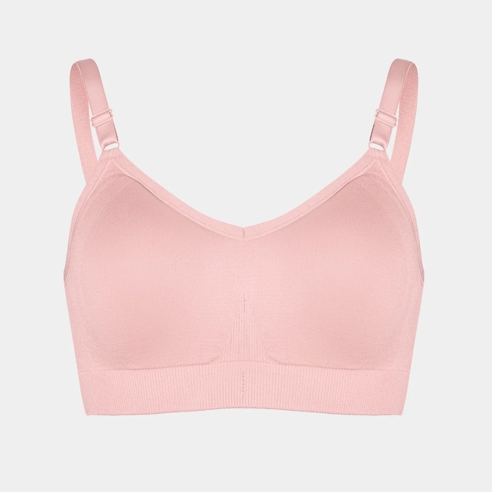 NWT - Good to Go Seamless Bra - Rose Water - L+